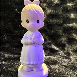 Precious Moments Vintage Figurine 1989”The Good Lord Always Delivers" #523453